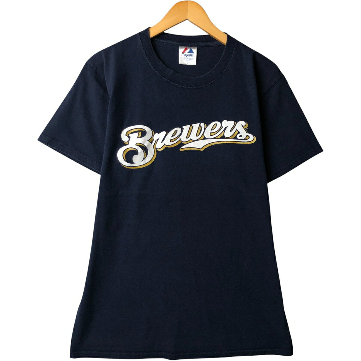 ミルウォーキーブリュワーズ 選手支給品 練習用プレゲームTシャツ