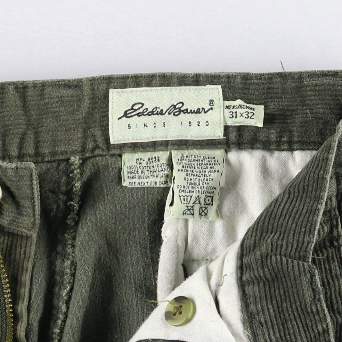 古着 00'S エディーバウアー Eddie Bauer ツータック コーデュロイパンツ メンズw30相当 /eaa589590 【中古】 【251018】