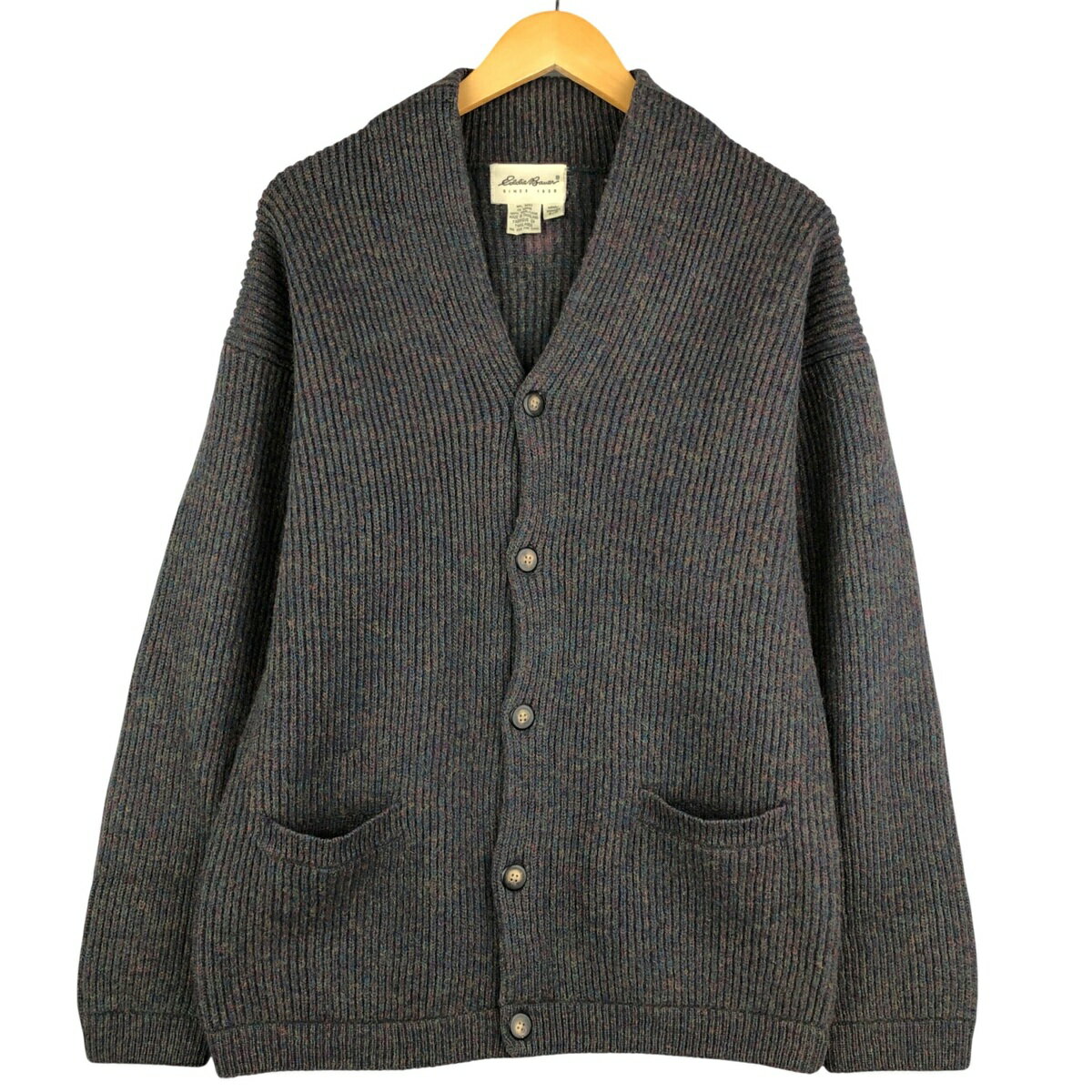 【EDDIE BAUER】90s ローゲージ ニットカーディガン アースカラー 楽天市場】【中古】90s ヴィンテージ エディー・バウアー Eddie Bauer