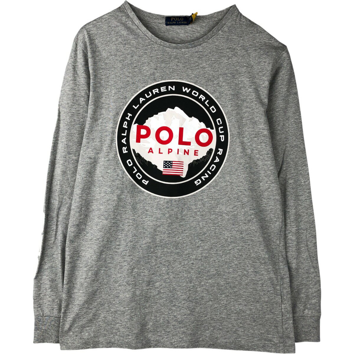 古着 ラルフローレン Ralph Lauren POLO RALPH LAUREN ロングTシャツ ロンT メンズM相当 /eaa589953 【中古】 【251020】 【NH-2508】 【SS2603_10】 グレー系 春夏秋