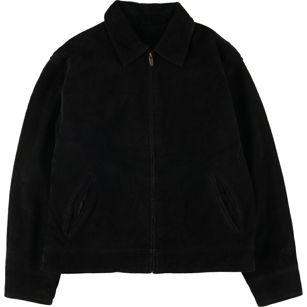 楽天市場】レザー スエード スイングトップ ジャケットの通販