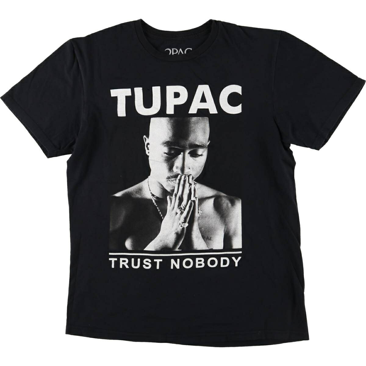 乐天商城 - 古着 2pacトゥーパック ラップTシャツ ラップT メンズM相当 /eaa590130 【中古】 【251102】 【SS2606_30