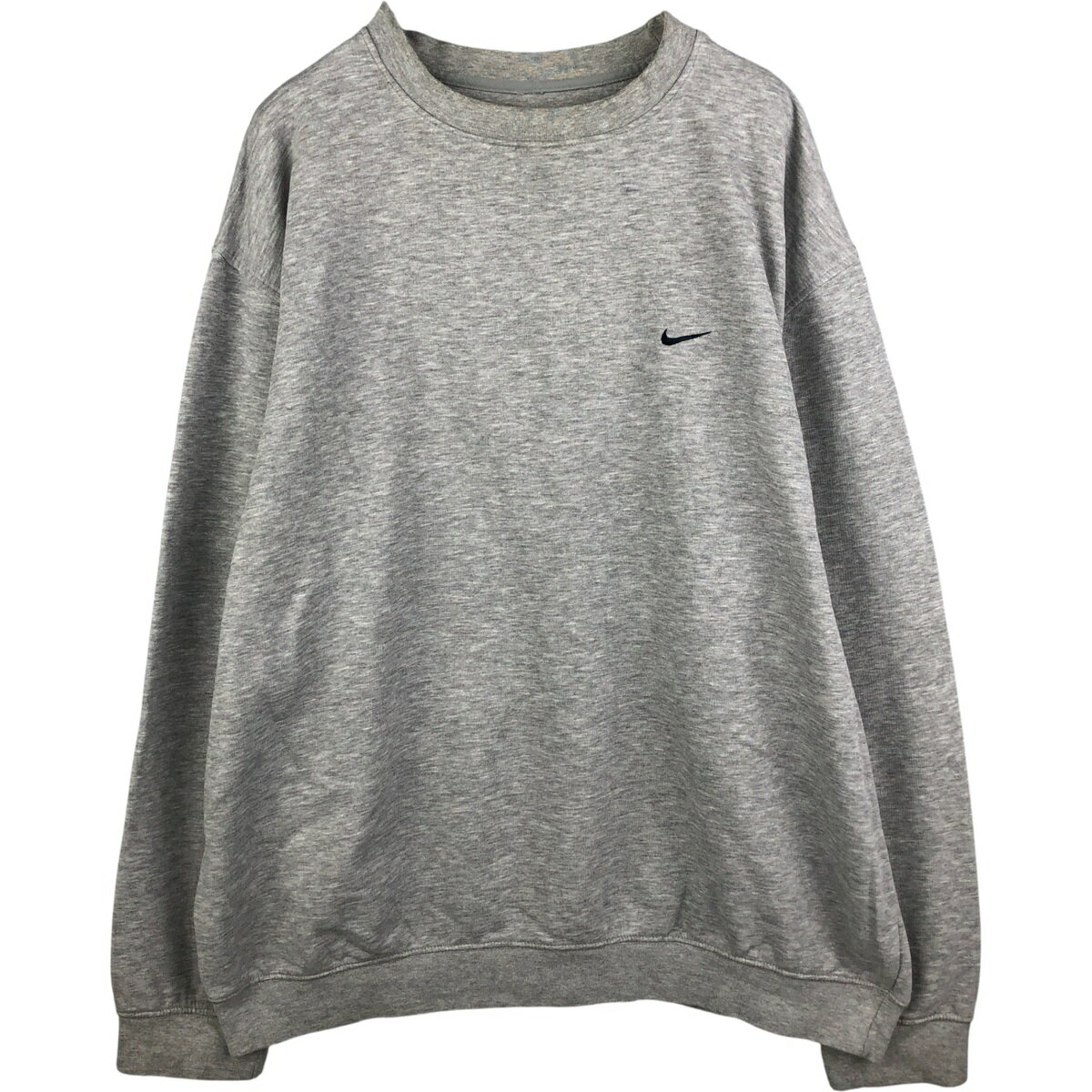 Rakuten - 古着 00'S ナイキ NIKE ワンポイントロゴスウェットシャツ トレーナー メンズXL相当 /eaa590168 【中古】 【251106】 【NH-2508】 グレー系 春夏秋冬