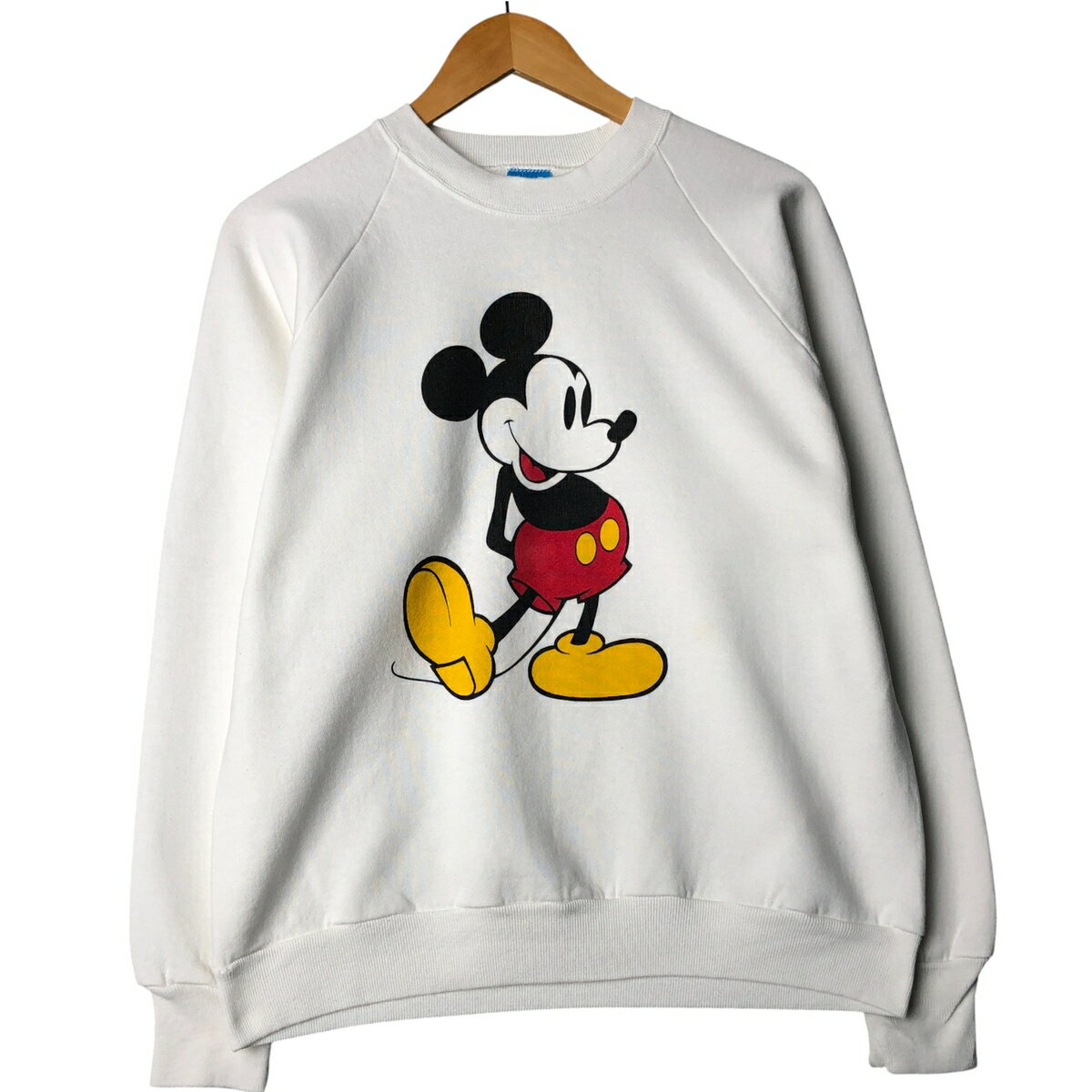 樂天商城 - 古着 80'S ディズニー Disney MICKEY MOUSE ミッキーマウス キャラクタースウェットシャツ トレーナー USA製 メンズL相当 ヴィンテージ /eaa590282 【中古】 【251102】 【SS2606_30