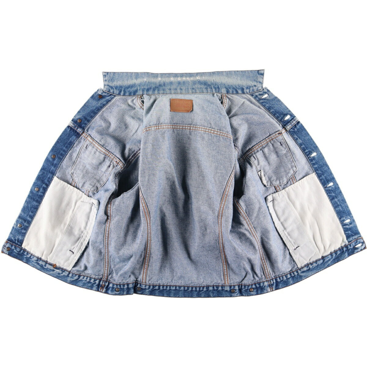 古着 リーバイス Levi's ユーロモデル デニムジャケット Gジャン フランス製 メンズM相当 ヴィンテージ /eaa590375 【中古】 【251110】 【SS2603_10】