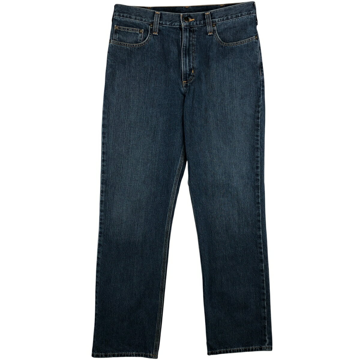 樂天商城 - 古着 カーハート Carhartt RELAXED FIT テーパードデニムパンツ メンズw34相当 /eaa590499 【中古】 【251110】 【NH-2508】 ブルー系 春夏秋冬