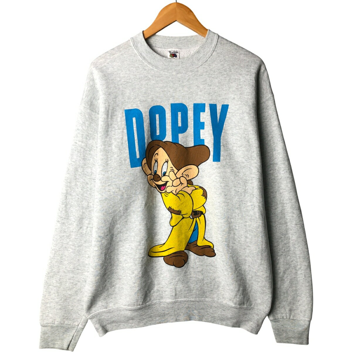 岰JAM㤨ָ 90'S ե롼ĥ֥롼 FRUIT OF THE LOOM ɱ 7ͤξ Dopey Ȥܤ 饯åȥ ȥ졼ʡ USA XL ơ /eaa590571 š 251101ۡפβǤʤ11,660ߤˤʤޤ