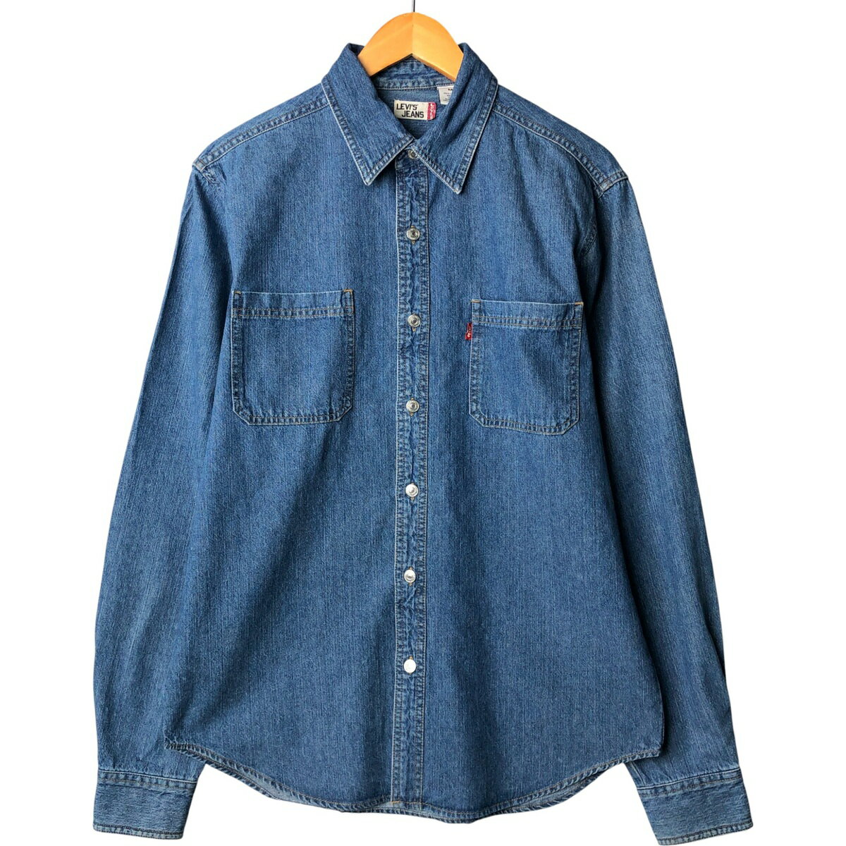 古着 リーバイス Levi's LEVI'S JEANS 長袖 デニムシャツ メンズM相当 ヴィンテージ /eaa590959 【中古】 【251108】