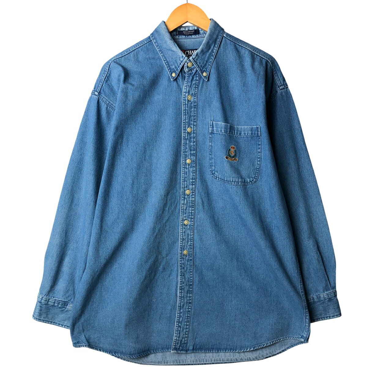 HARU　ラルフローレン ヴィンテージ加工 デニムシャツ（新品） eaa590960_01.jpg