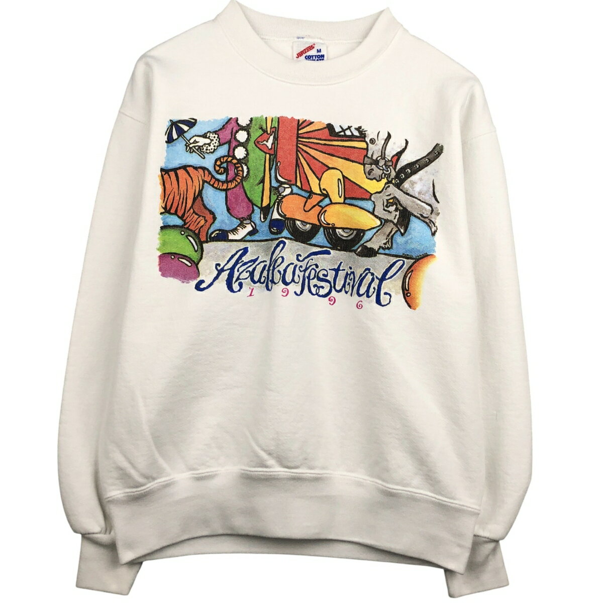 ���� 90'S ���㡼������ Jerzees �ץ��ȥ������åȥ���� �ȥ졼�ʡ� USA�� ���M���� ������ơ��� /eaa591070 ����š� ��25...