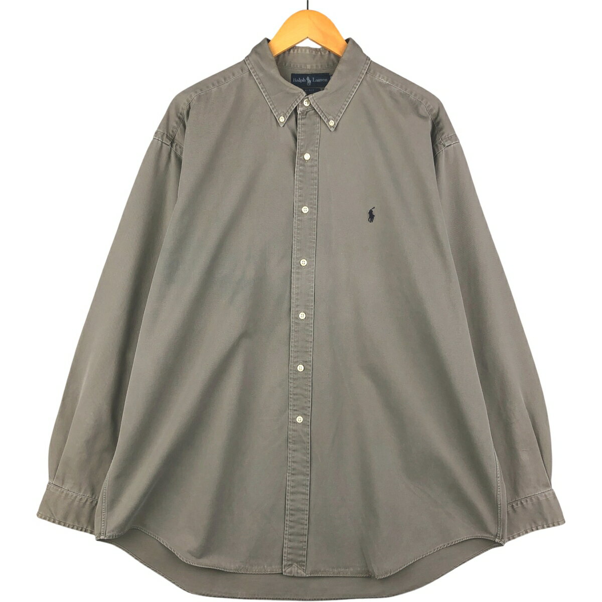 Rakuten - 古着 ラルフローレン Ralph Lauren BLAKE 長袖 ボタンダウンシャツ メンズXL相当 /eaa591688 【中古】 【251101】 【SS2606_10】