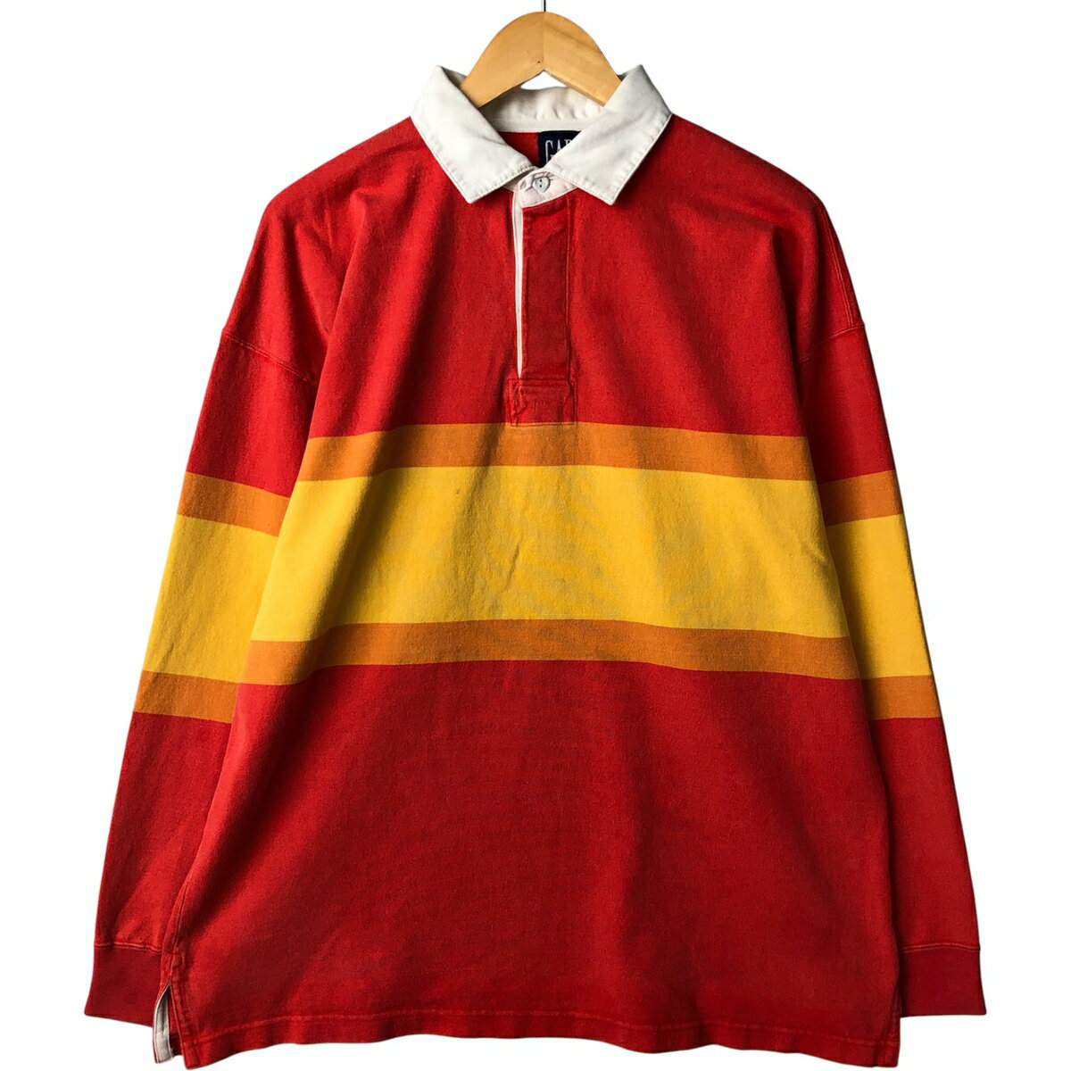 古着 90'S ギャップ GAP オールドギャップ 長袖 ラガーシャツ メンズXL相当 ヴィンテージ /eaa591865 【中古】 【251025】 【SS2603_10】