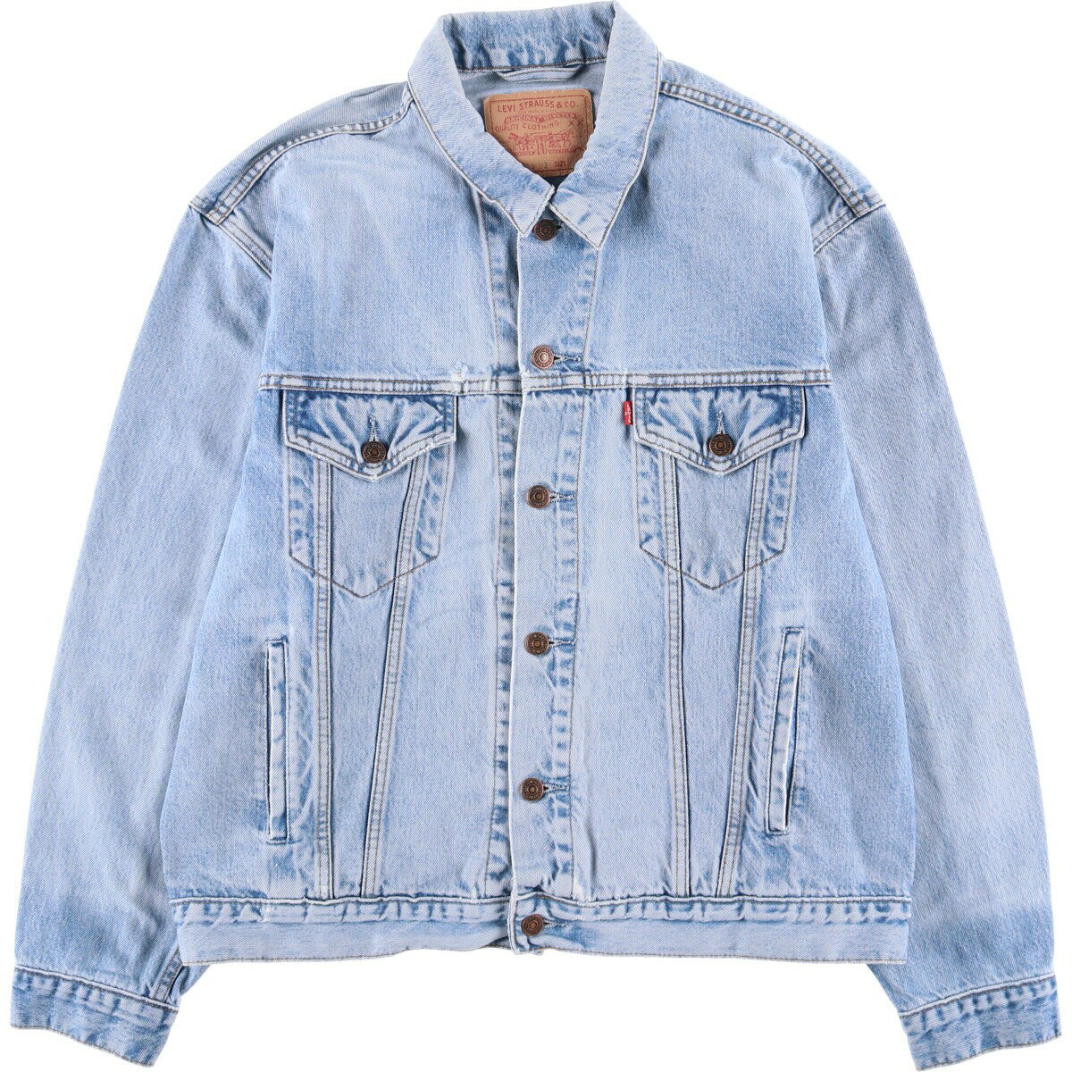 古着 90'S リーバイス Levi's 70503-0210 デニムジャケット Gジャン メンズXL相当 ヴィンテージ /eaa591926 【中古】 【251024】 【SS2603_10】 ブルー系 春秋冬
