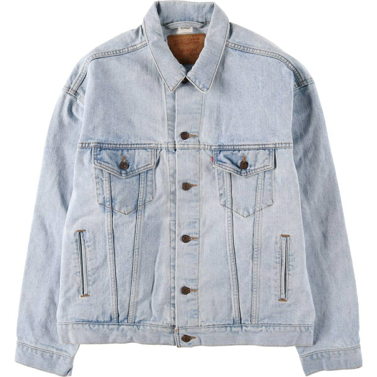 古着 90'S リーバイス Levi's 70507-4834 デニムジャケット Gジャン メンズL相当 ヴィンテージ /eaa591962 【中古】 【251026】 【SS2603_10】 ブルー系 春秋冬