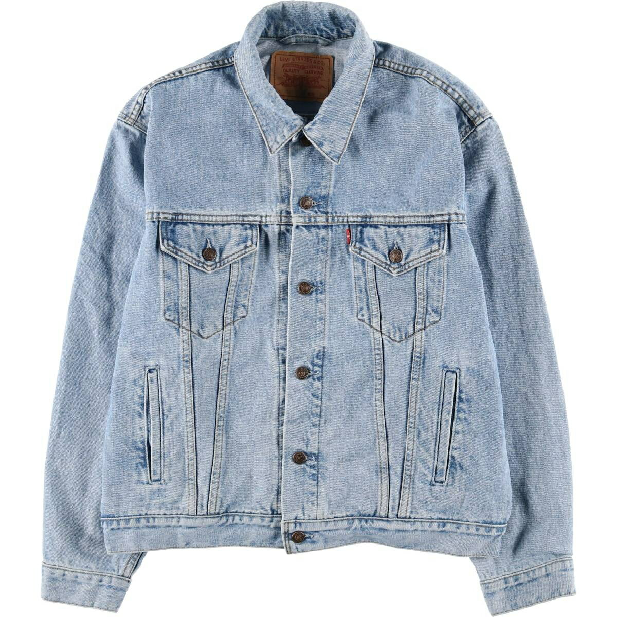 古着 90'S リーバイス Levi's 70503-0210 デニムジャケット Gジャン メンズXL相当 ヴィンテージ /eaa591965 【中古】 【251026】 【SS2603_10】 ブルー系 春秋冬