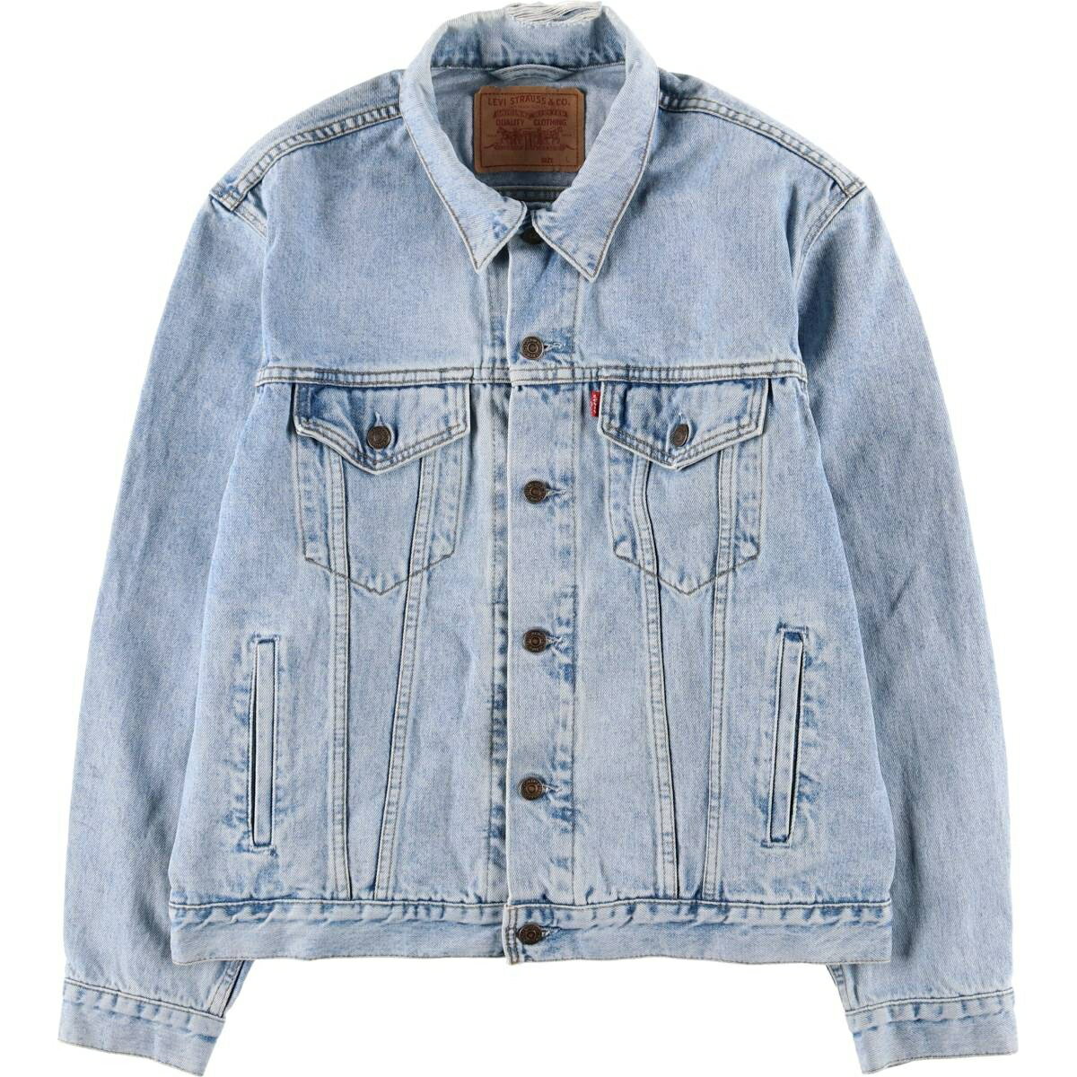 古着 90'S リーバイス Levi's 70503-0210 デニムジャケット Gジャン メンズL相当 ヴィンテージ /eaa591969 【中古】 【251026】 【SS2603_10】 ブルー系 春秋冬
