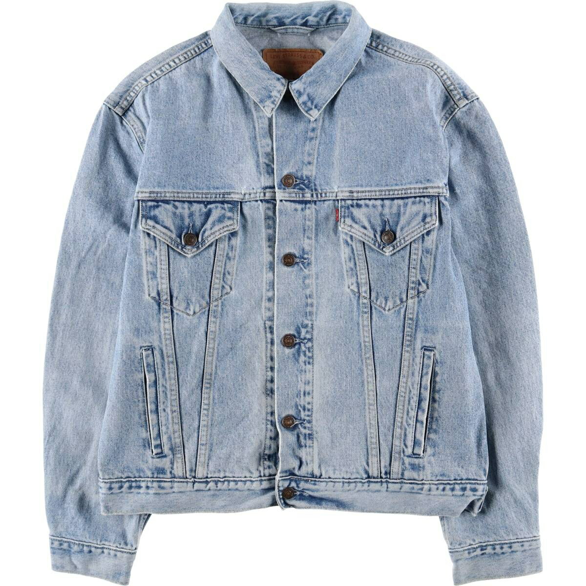 古着 90'S リーバイス Levi's 70503-0210 デニムジャケット Gジャン メンズL相当 ヴィンテージ /eaa591970 【中古】 【251026】 【SS2603_10】 ブルー系 春秋冬