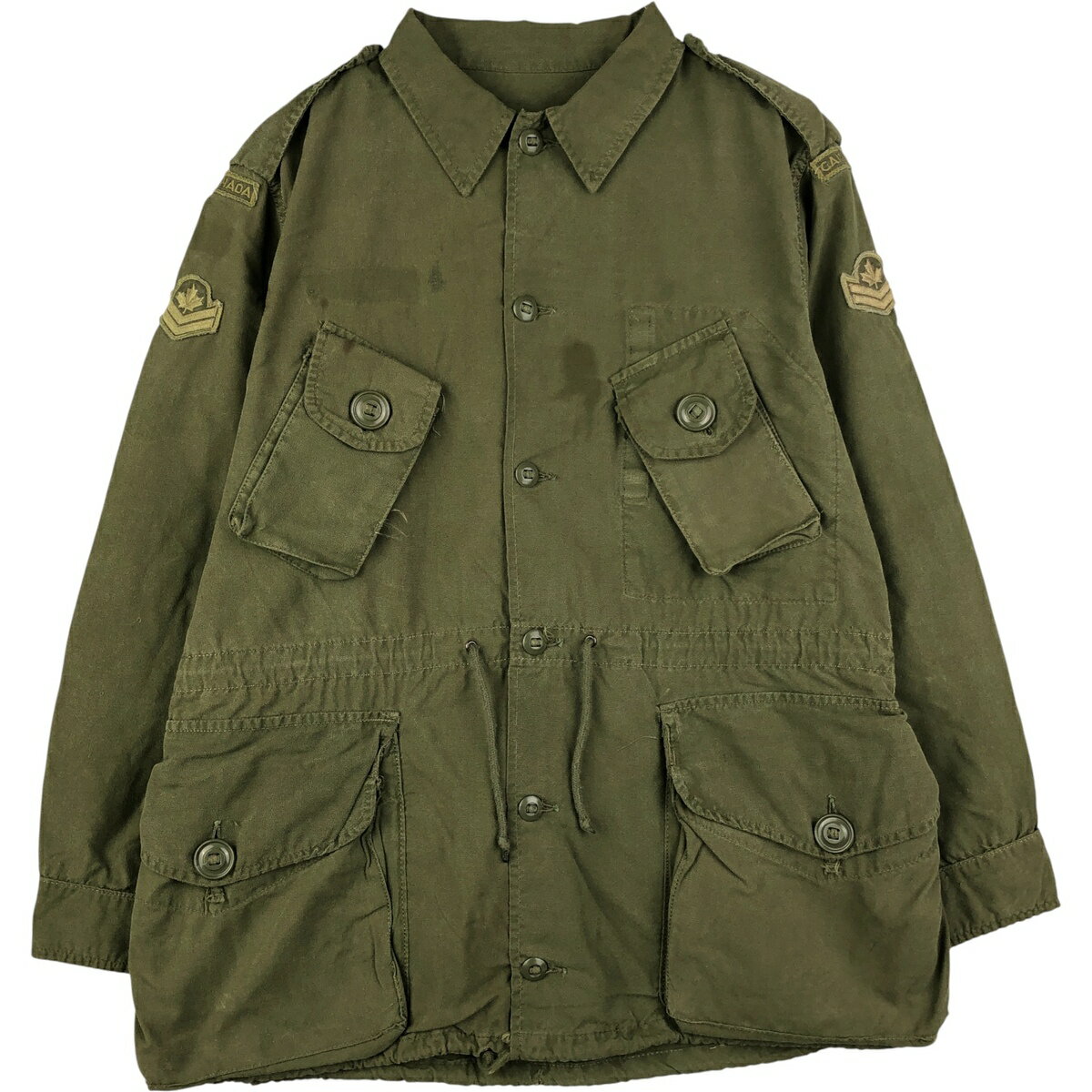 古着 カナダ軍 MK-2 ミリタリー コンバットジャケット 5 REGULAR MEDIUM メンズM相当 ヴィンテージ /eaa592104 【中古】 【251102】 【NH-2508】