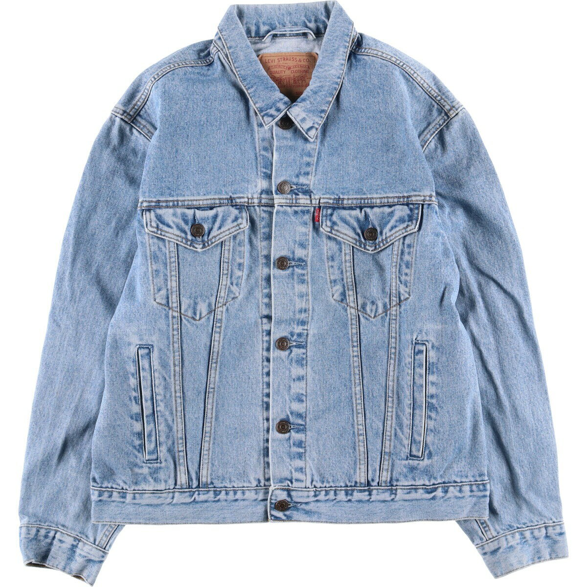 古着 90'S リーバイス Levi's 70503-0210 デニムジャケット Gジャン メンズL相当 ヴィンテージ /eaa592295 【中古】 【251114】 【SS2603_10】 ブルー系 春秋冬