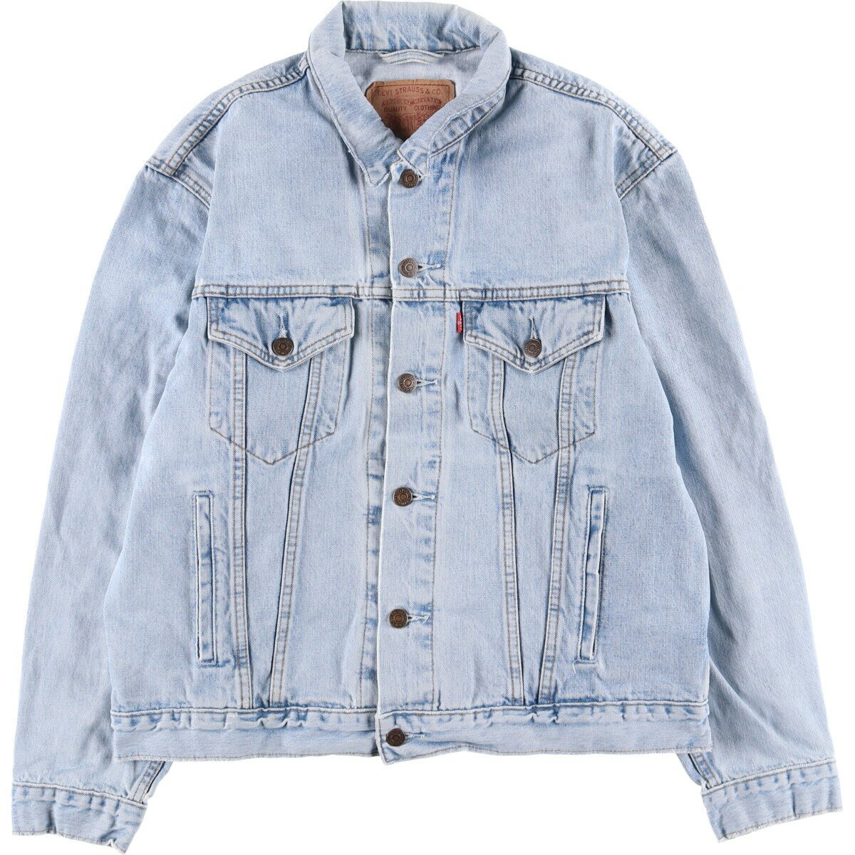 古着 90'S リーバイス Levi's 70503-0482 デニムジャケット Gジャン メンズL相当 ヴィンテージ /eaa592296 【中古】 【251114】 【SS2603_10】 ブルー系 春秋冬