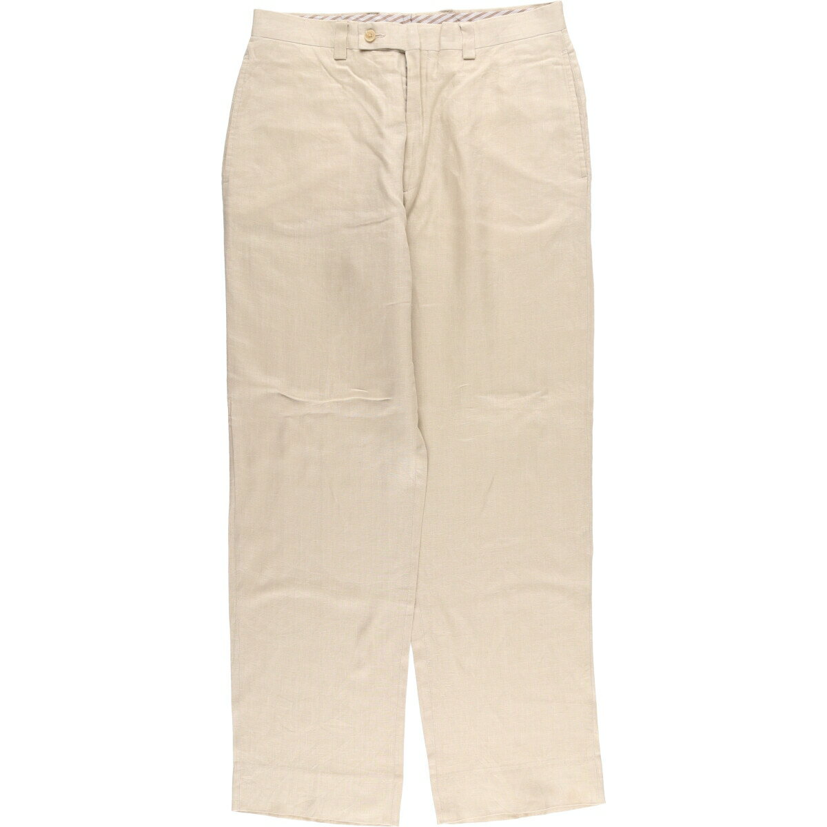 古着 00'S~ カルバンクライン Calvin klein リネンパンツ スラックス メンズw31相当 /eaa592307 【中古】 【251027】 ベージュ系 春夏..