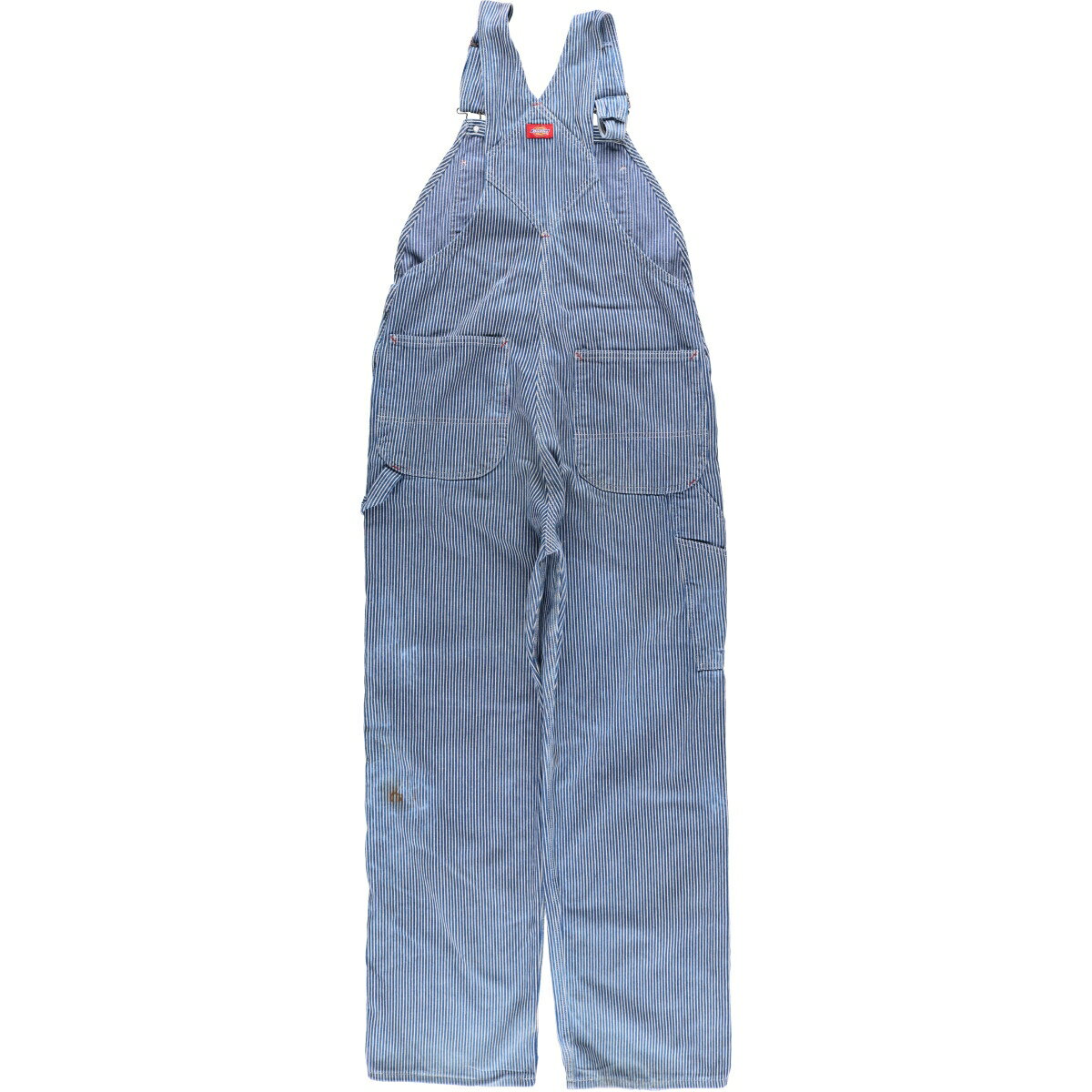 古着 ディッキーズ Dickies ヒッコリーストライプ オーバーオール メンズw36相当 /eaa592322 【中古】 【251030】