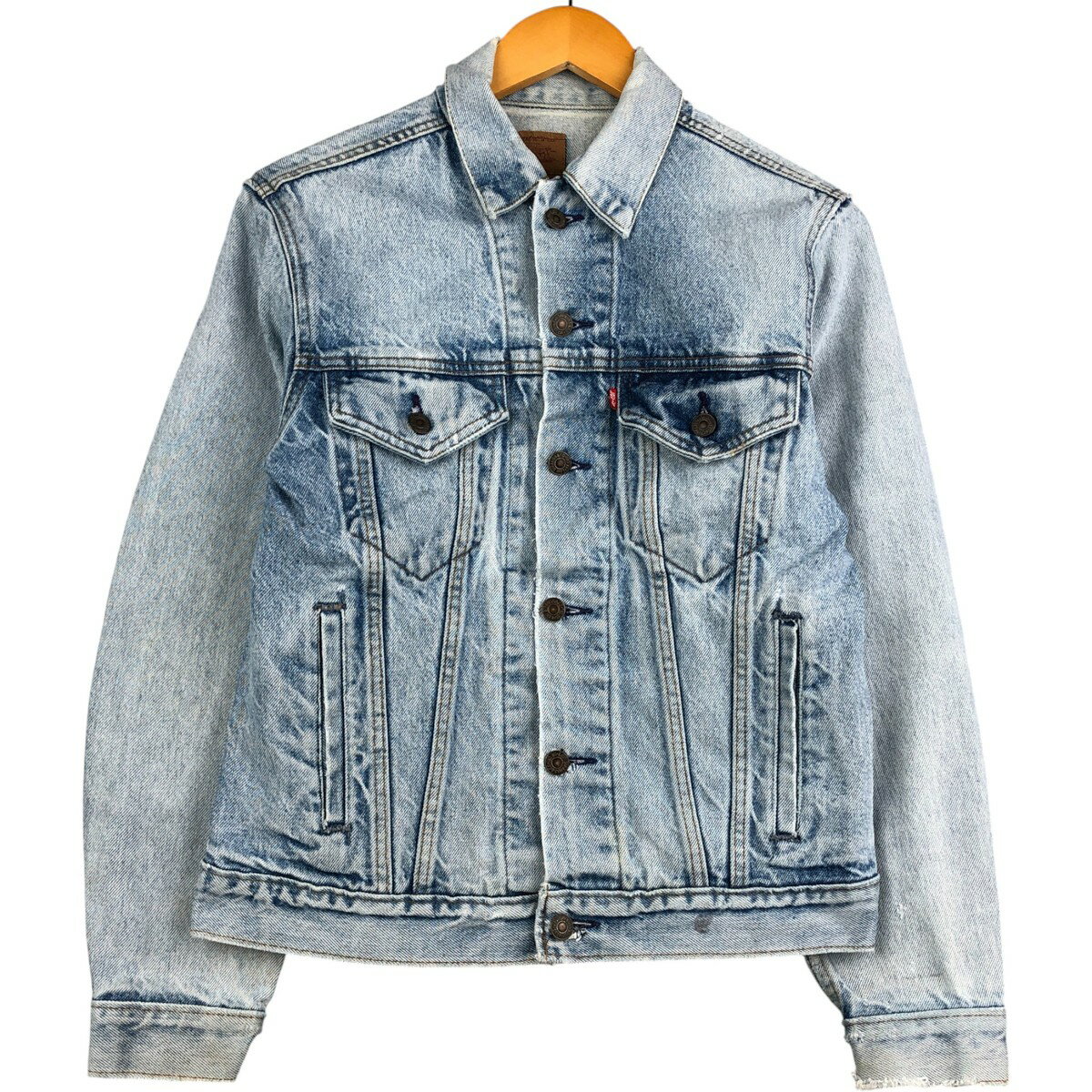 古着 リーバイス Levi's デニムジャケット Gジャン USA製 メンズS相当 ヴィンテージ /eaa592486 【中古】 【251110】 【ADEL/アデル】
