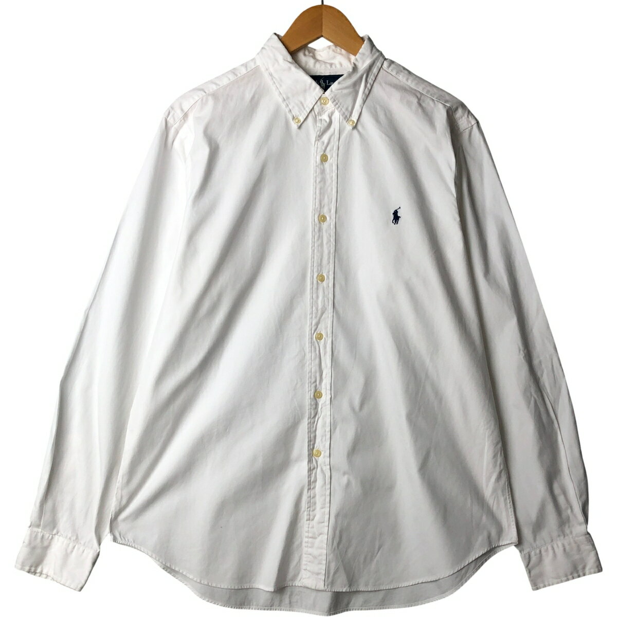 乐天商城 - 古着 ラルフローレン Ralph Lauren CLASSIC FIT 長袖 ボタンダウンシャツ メンズXL相当 /eaa592528 【中古】 【251102】 【SS2606_10】