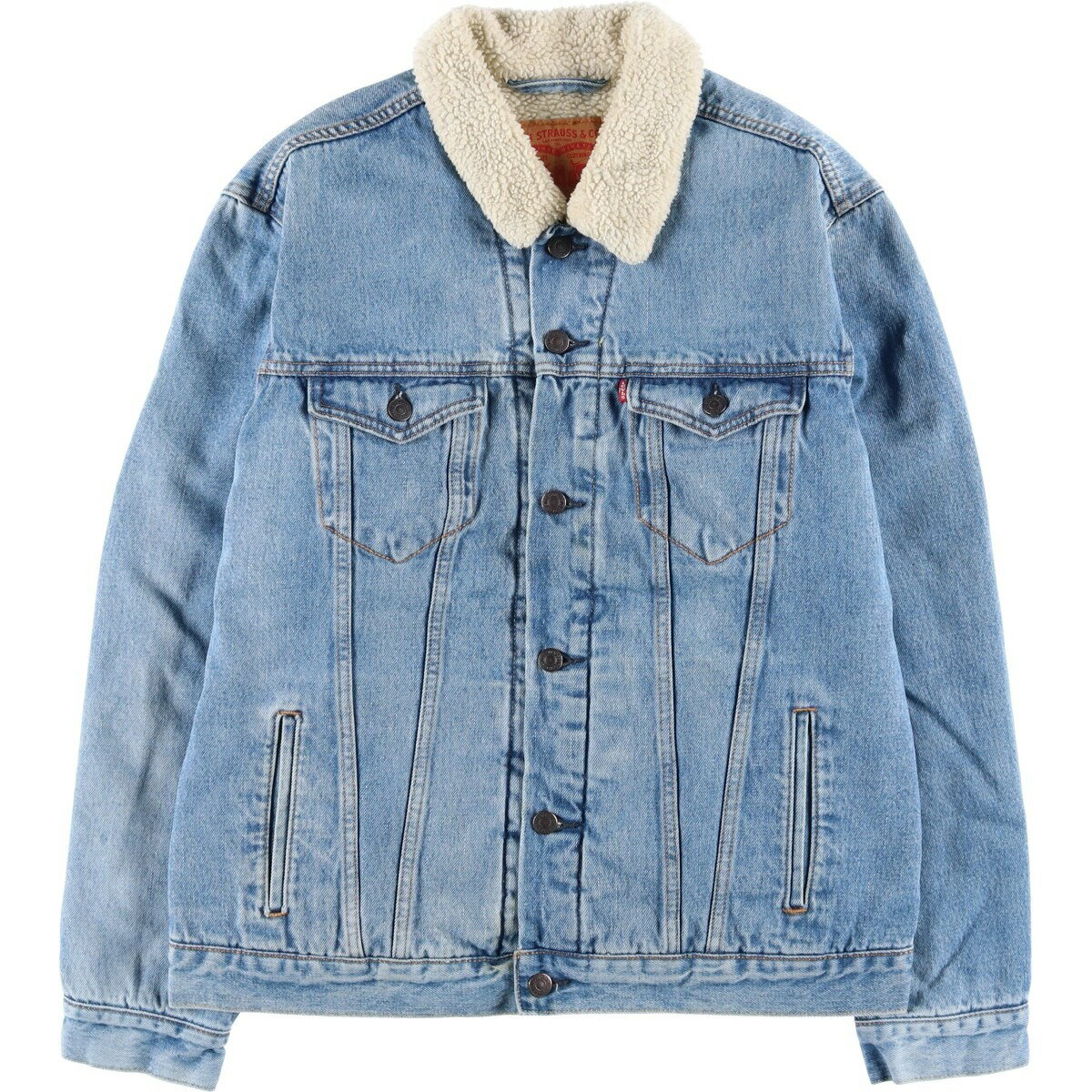 乐天商城 - 古着 リーバイス Levi's 中綿入り デニムボアジャケット メンズL相当 /eaa592593 【中古】 【260124】 【SS2606_10