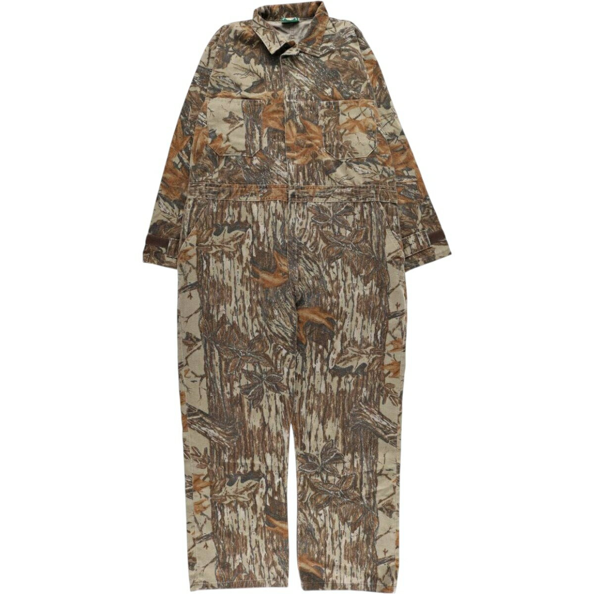 古着 90~00'S カベラス Cabelas 迷彩柄 リアルツリーカモ 長袖 オールインワン つなぎ メンズXL相当 /eaa592629 【中古】 【251114】 ブラウン系 春夏秋冬