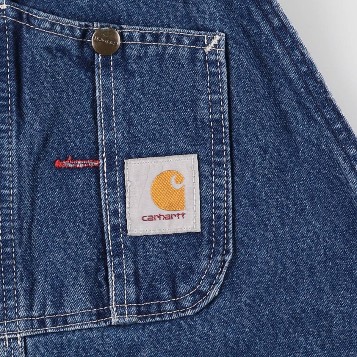 古着 カーハート Carhartt デニムオーバーオール メンズw39相当 /eaa592640 【中古】 【251102】