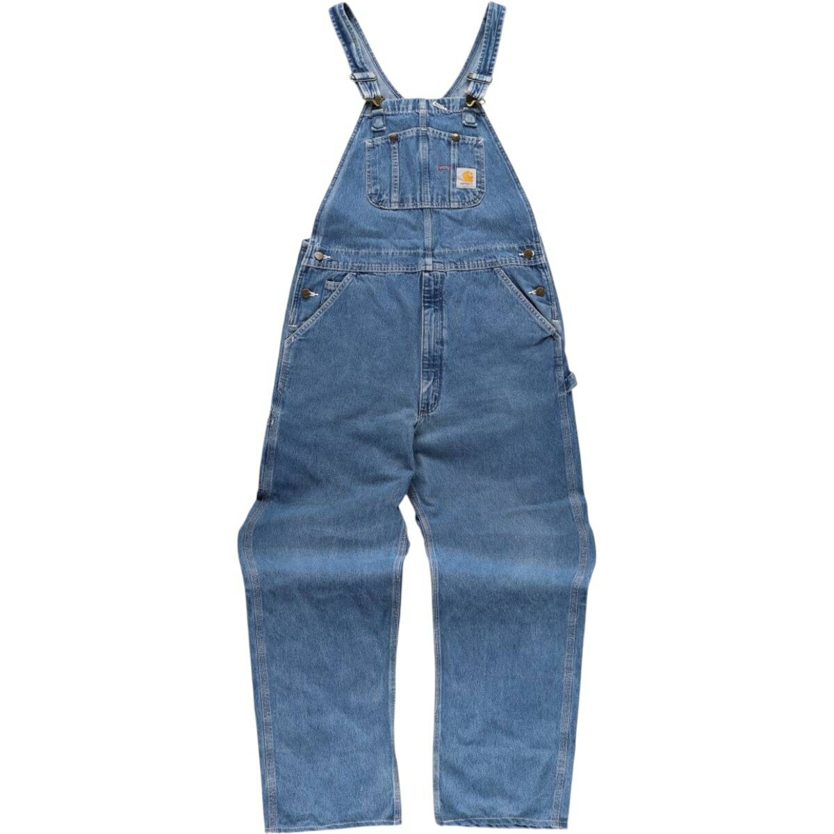 古着 カーハート Carhartt デニムオーバーオール メンズw38相当 /eaa592641 【中古】 【251102】