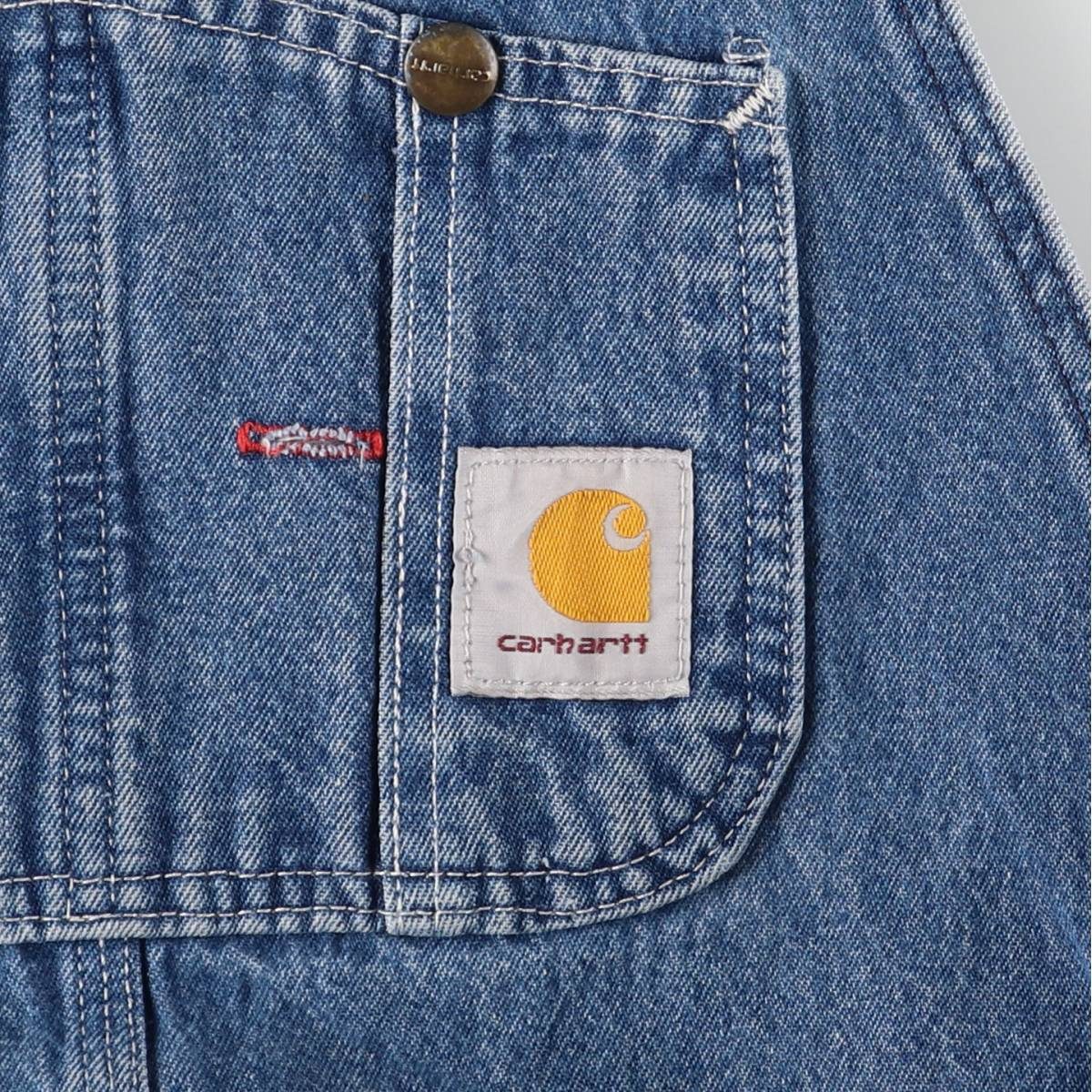 古着 カーハート Carhartt デニムオーバーオール メンズw38相当 /eaa592641 【中古】 【251102】
