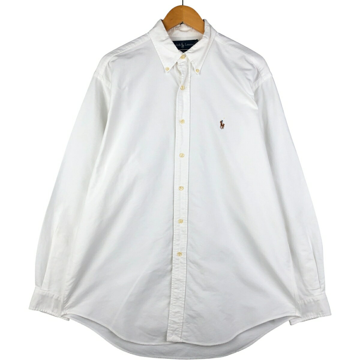 古着 ラルフローレン Ralph Lauren CLASSIC FIT クラシックフィット 長袖 ボタンダウンシャツ メンズL相当 /eaa592792 【中古】 【2510..