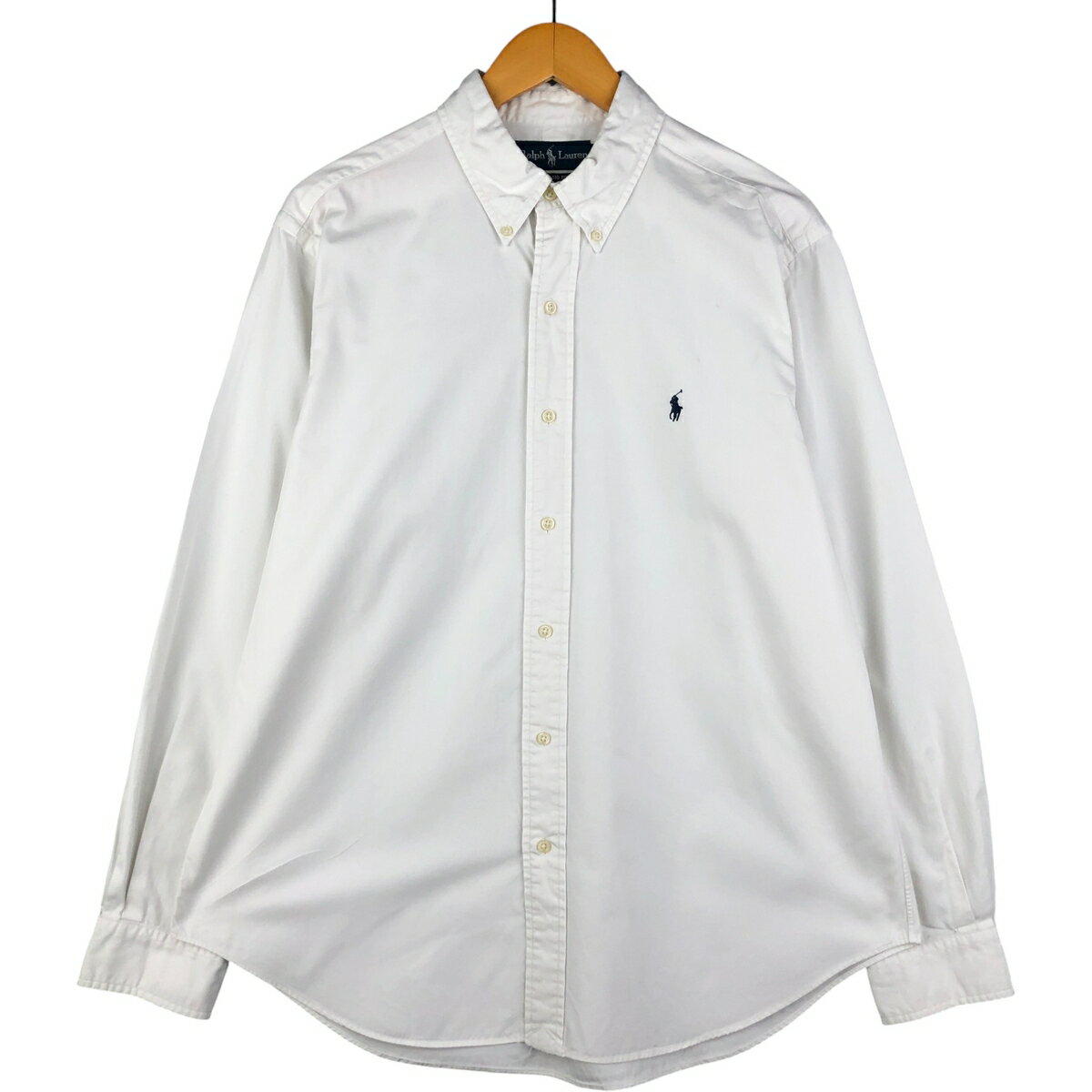 Rakuten - 古着 ラルフローレン Ralph Lauren CLASSIC FIT クラシックフィット 長袖 ボタンダウンシャツ メンズL相当 /eaa592794 【中古】 【251030】 【SS2606_10】