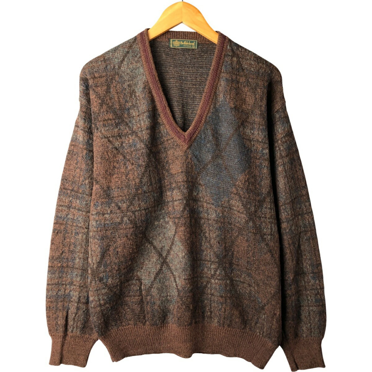 【中古】古着Belhlelem総柄...