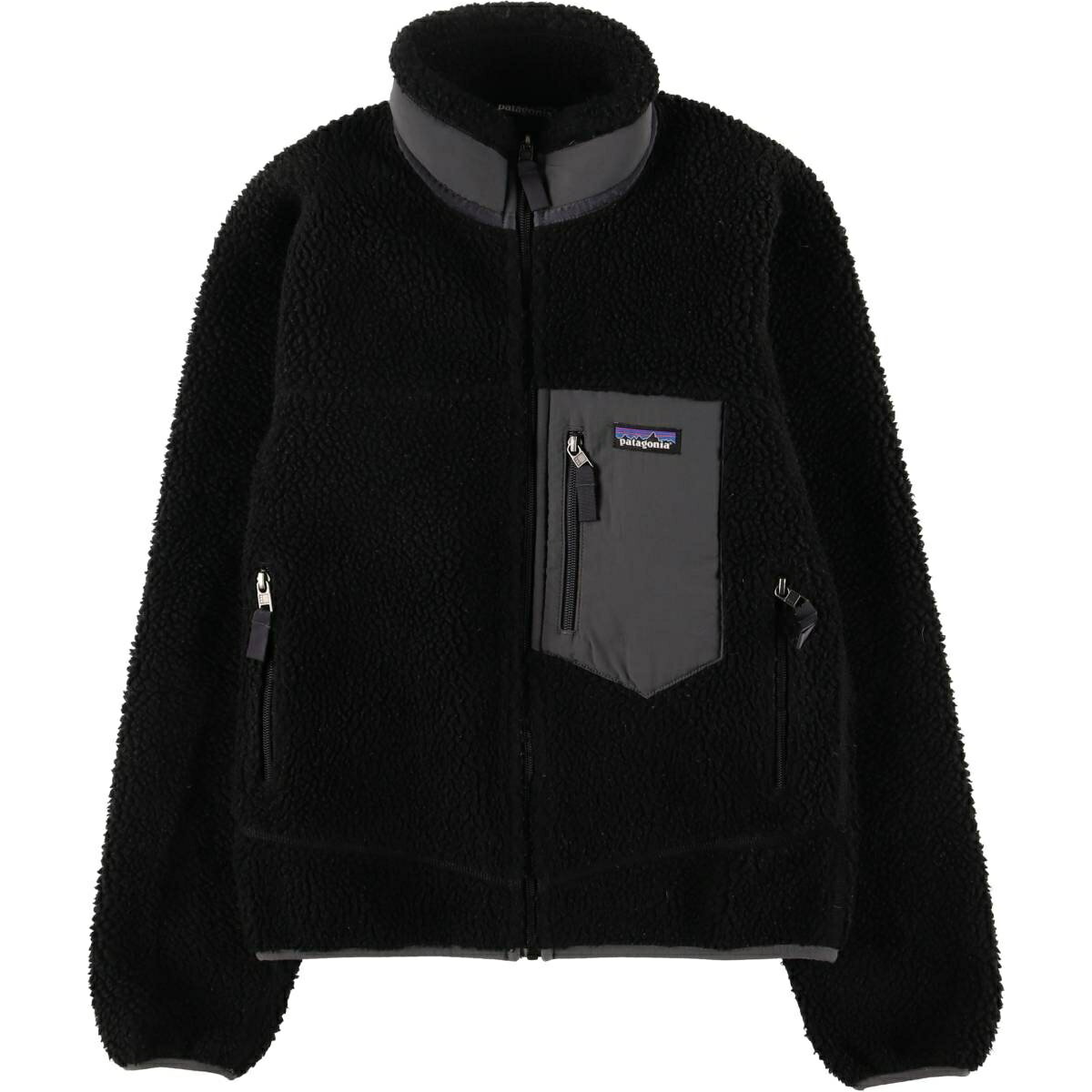 【美品】パタゴニア メンズ クラシック レトロX ジャケット ブラック S patagonia パタゴニア レトロX ブラック