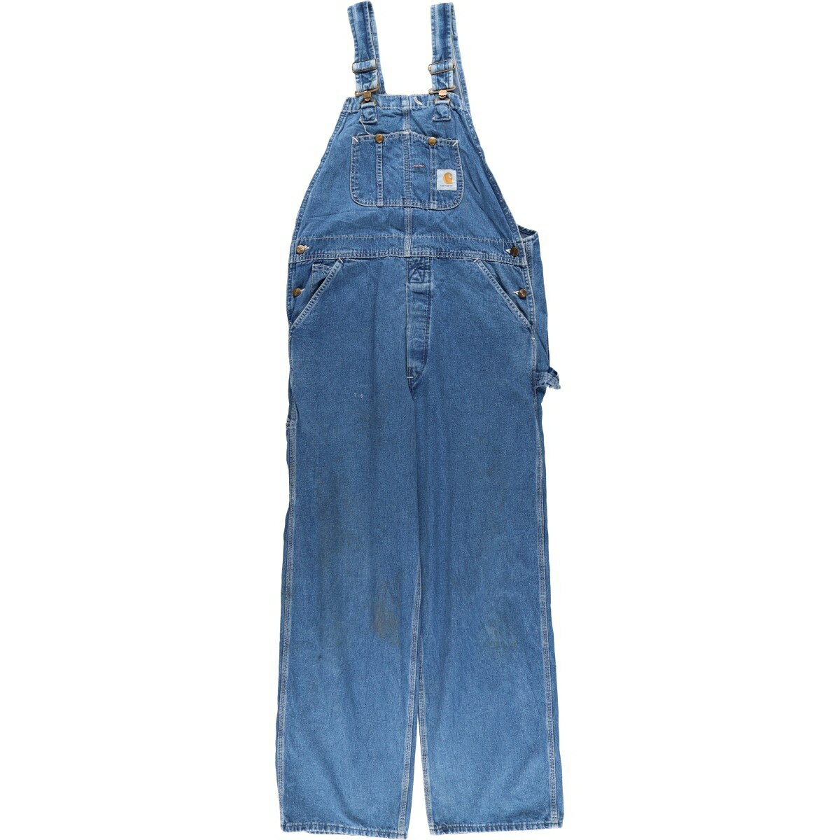 古着 80~90'S カーハート Carhartt デニムオーバーオール USA製 メンズw36相当 /eaa593244 【中古】 【251217】