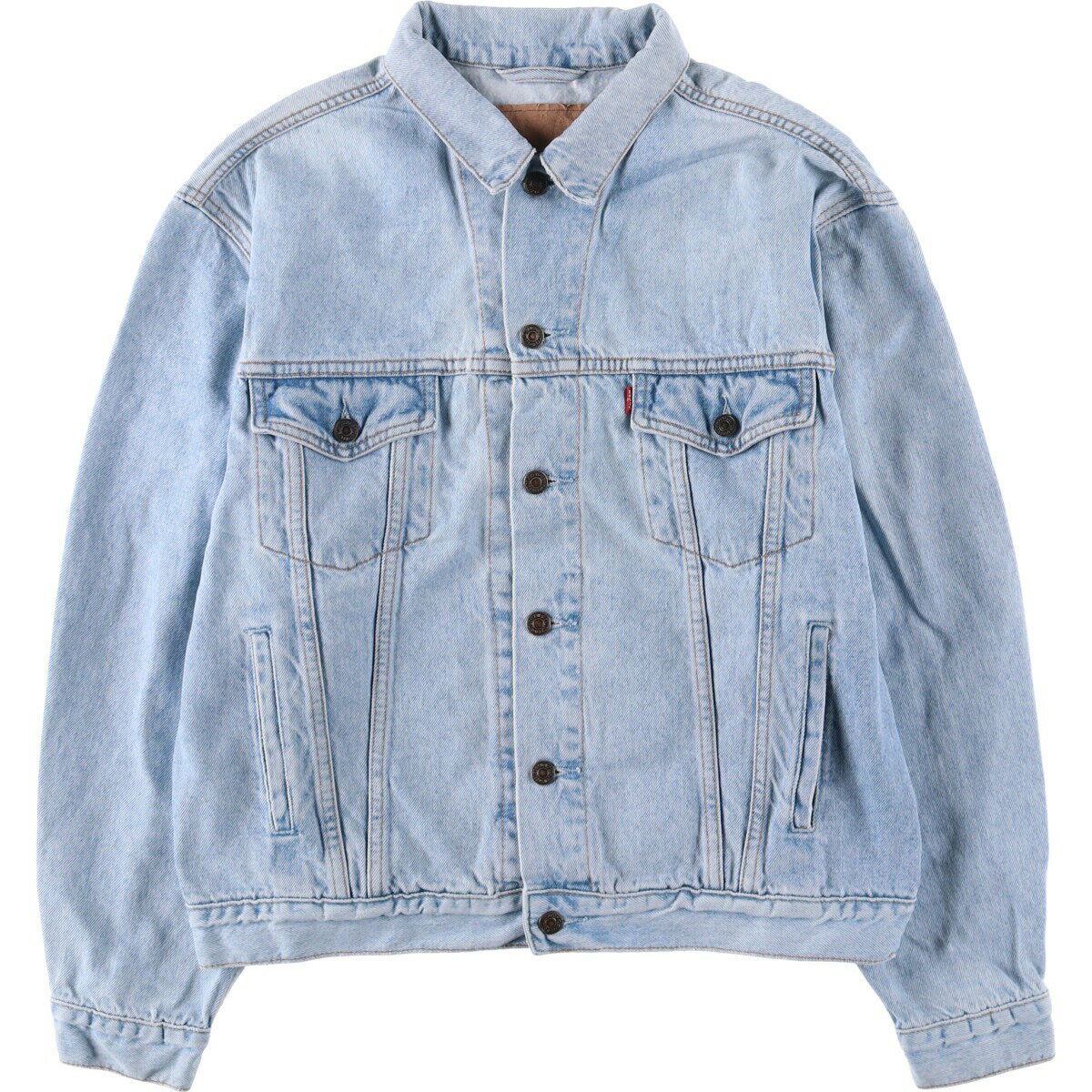古着 90'S リーバイス Levi's 70503-0213 デニムジャケット Gジャン メンズXL相当 ヴィンテージ /eaa593604 【中古】 【251114】 【SS2603_10】 ブルー系 春秋冬