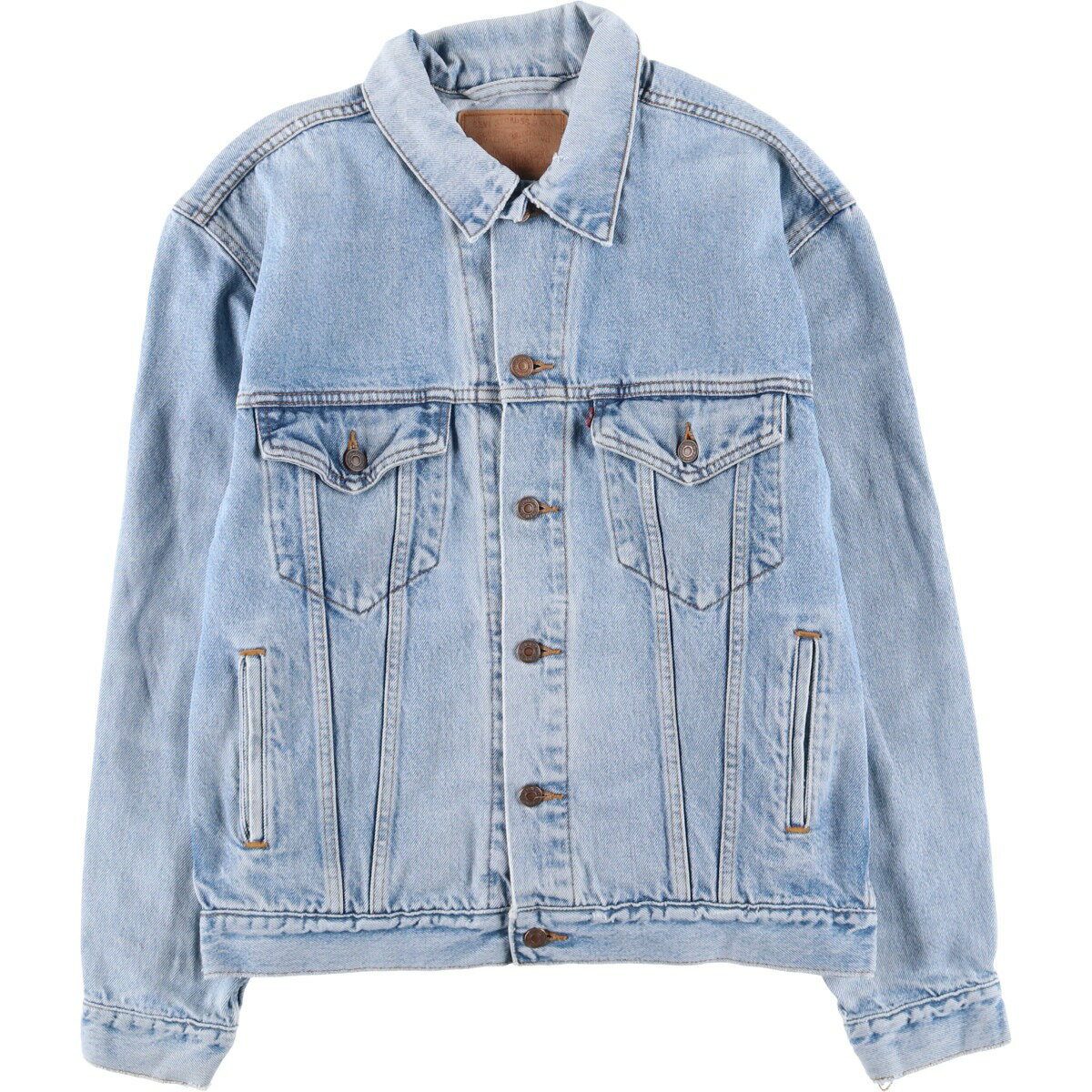古着 リーバイス Levi's 70507-0389 ケアタグ付き デニムジャケット Gジャン メンズM相当 ヴィンテージ /eaa593605 【中古】 【251114】 【SS2603_10】 ブルー系 春秋冬