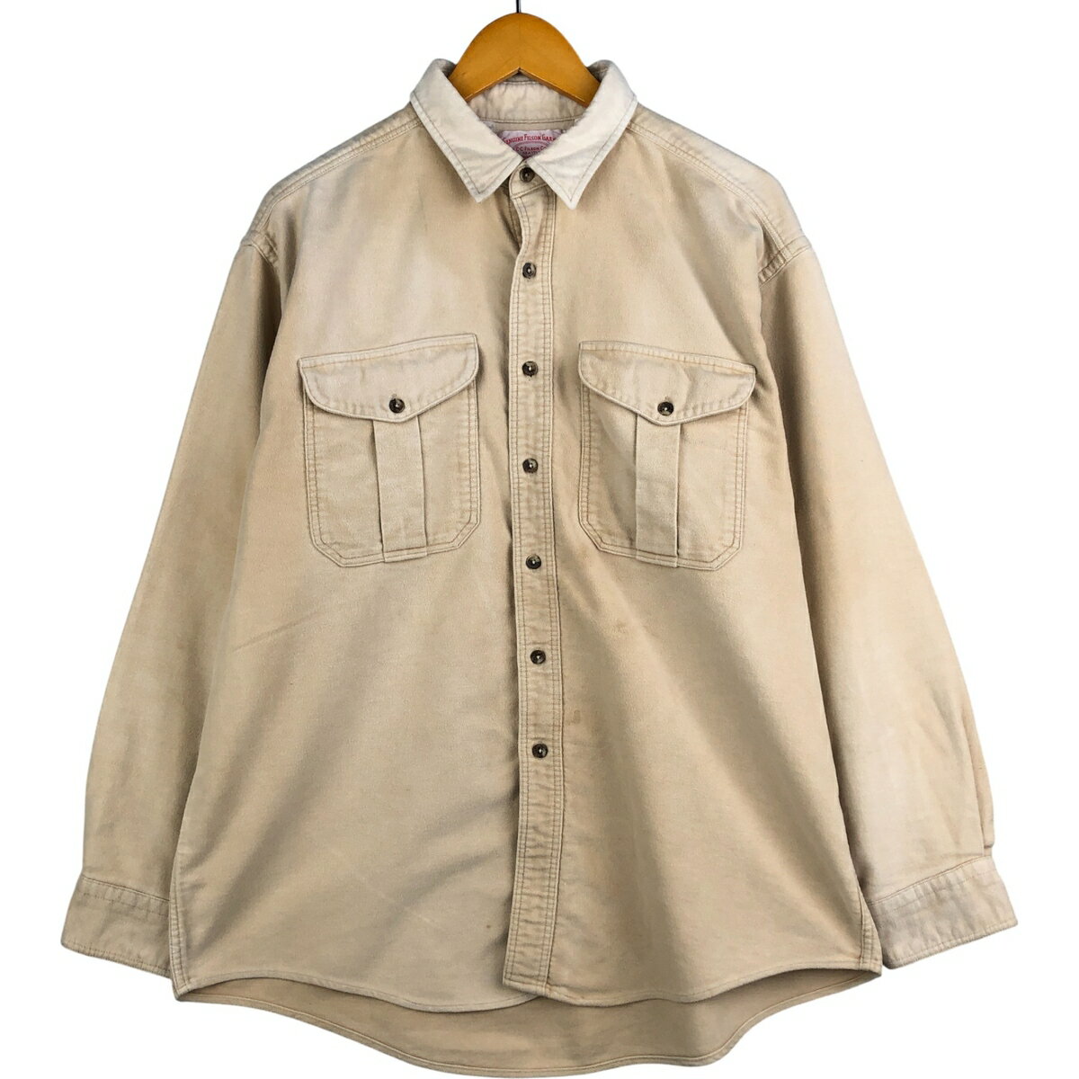 古着 90'S フィルソン FILSON 長袖 シャモアクロスシャツ USA製 メンズXL相当 ヴィンテージ /eaa593771 【中古】 【251114】