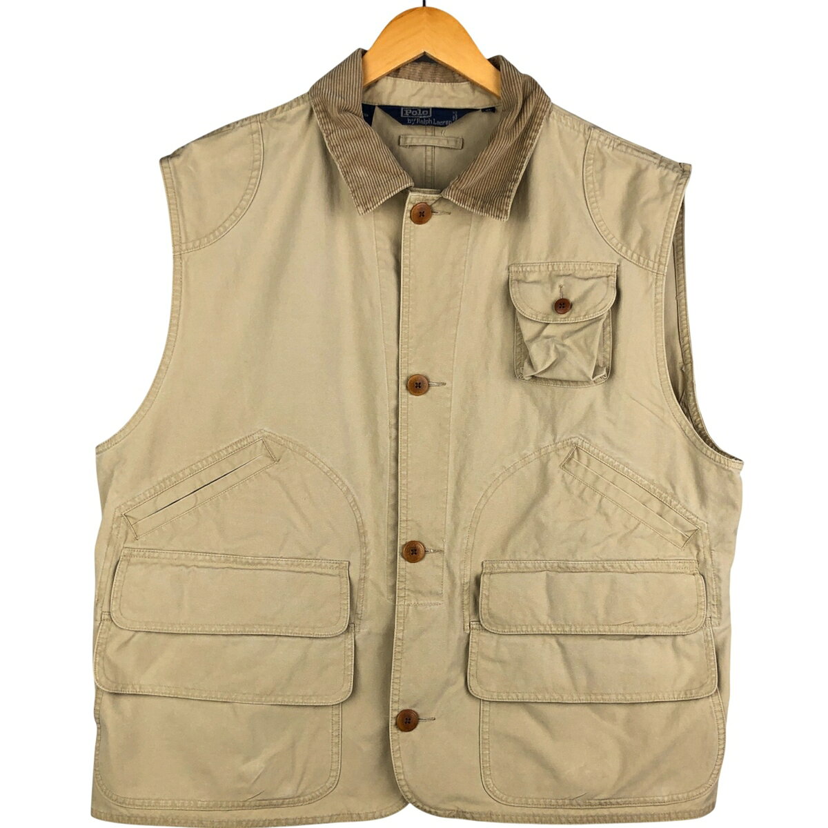 【希少】Ralph Lauren ラルフローレン　ハンティングベスト　90s 極上 希少 90's VINTAGE USA製 POLO SPORTSMAN ハンティング ベスト
