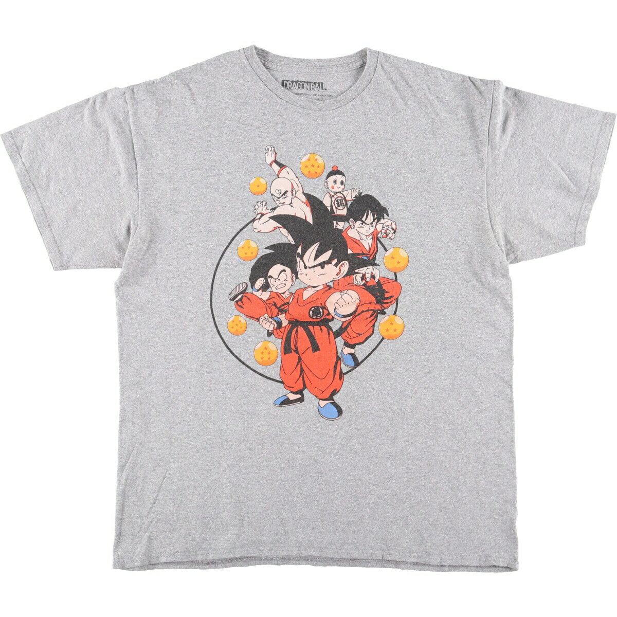 古着 DRAGONBALL ドラゴンボール アニメ キャラクタープリントTシャツ メンズL相当 /eaa594151 【中古..