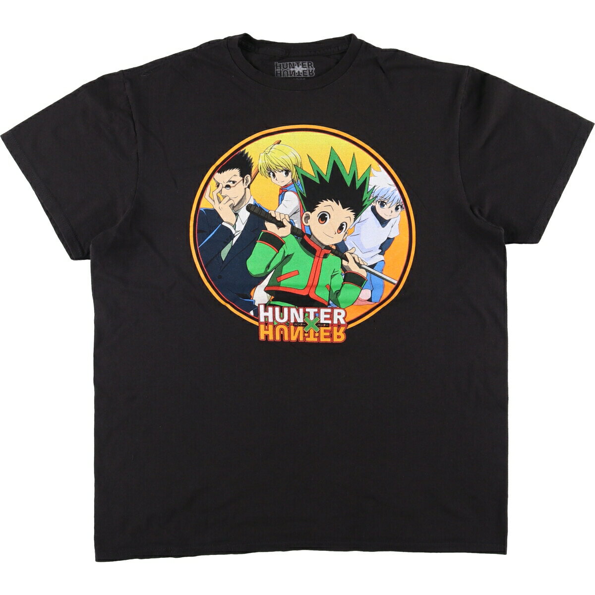 古着 HUNTER×HUNTER ハンターハンター アニメ キャラクタープリントTシャツ メンズL相当 /eaa594157 【..