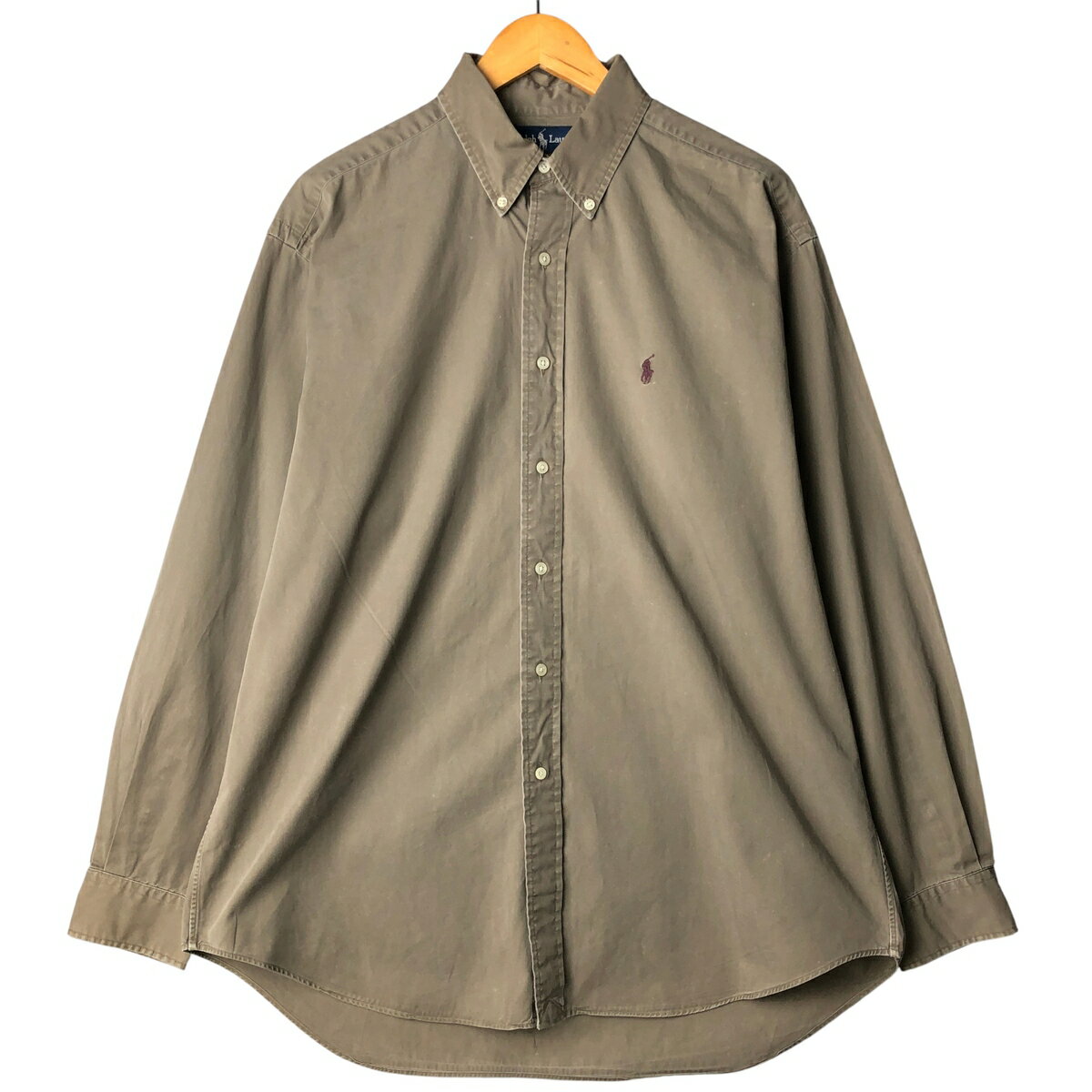 樂天商城 - 古着 ラルフローレン Ralph Lauren BLAKE 長袖 ボタンダウンシャツ メンズL相当 /eaa594286 【中古】 【251109】 【SS2606_10】