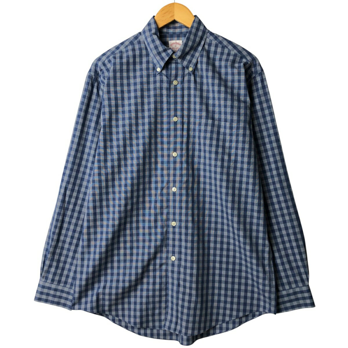 Rakuten - 古着 ブルックスブラザーズ Brooks Brothers Est.1818 長袖 ボタンダウンチェックシャツ メンズM相当 /eaa594540 【中古】 【251018】 【SS2603_10】