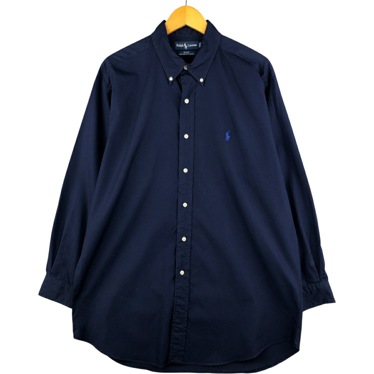 古着 ラルフローレン Ralph Lauren BLAKE 長袖 ボタンダウンシャツ メンズXL相当 /eaa594734 【中古】 【251022】 ネイビー系 春夏秋冬