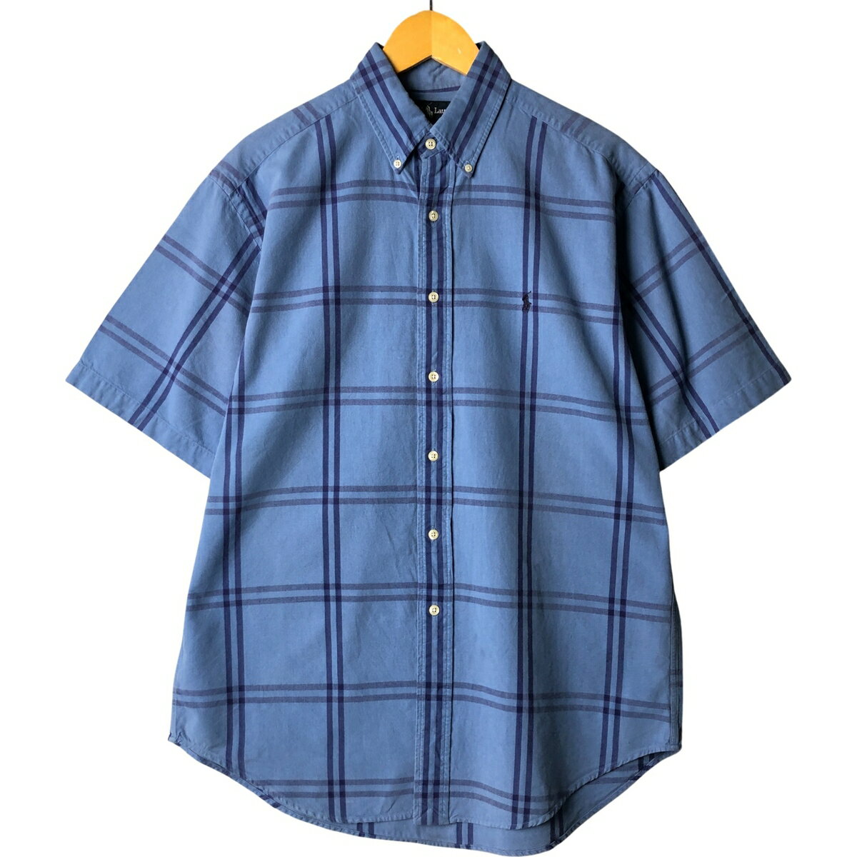 商品詳細 ブランド・Ralph Lauren・ラルフローレン・ 特徴・ボタンダウン・半袖・ モデル/形状・BLAKE・半袖 ボタンダウン チェックシャツ・ 素材・コットン:100%・ 色・ブルー系 青色・ネイビー系 紺色・ 柄・チェック柄・...