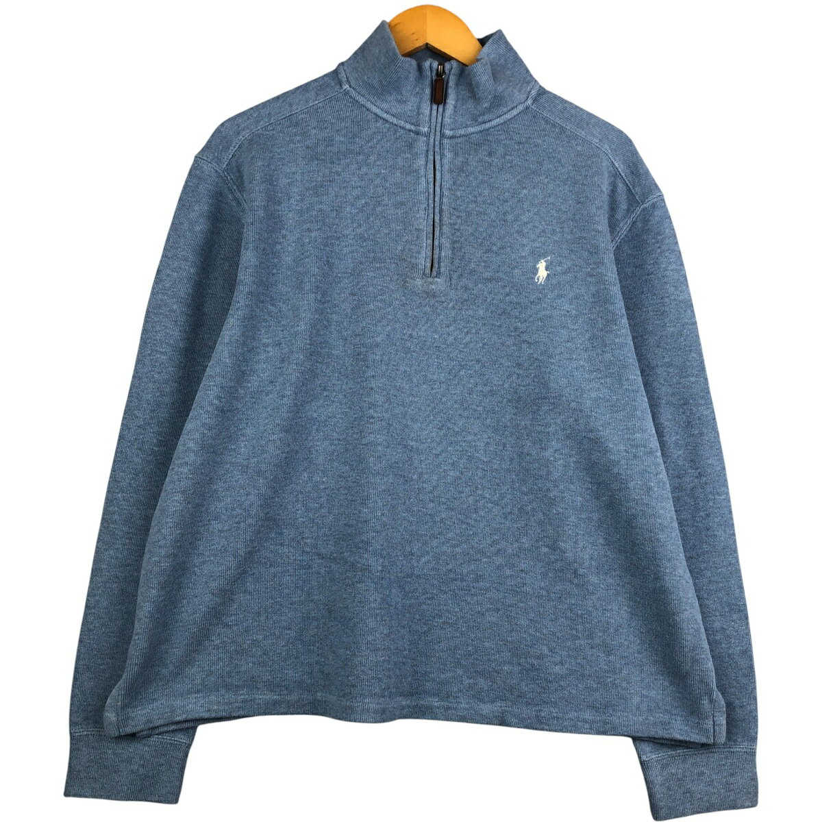 Rakuten - 古着 ラルフローレン Ralph Lauren POLO by Ralph Lauren ハーフジップスウェットシャツ トレーナー メンズL相当 /eaa594856 【中古】 【251026】 【SS2606_10