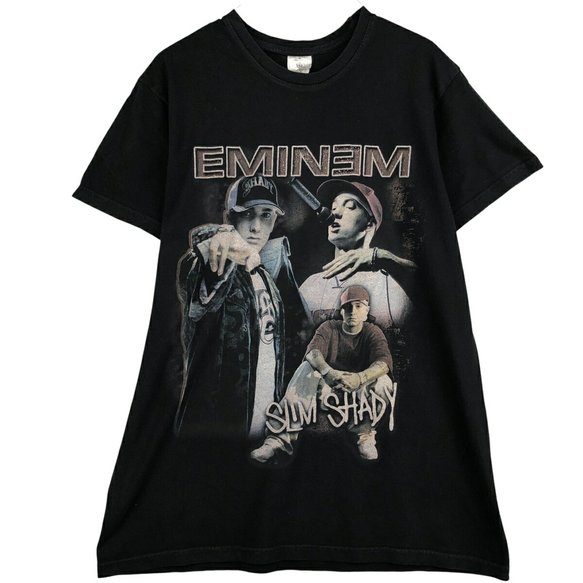 Other - 古着 B&C EMINEM エミネム ラップTシャツ ラップT メンズM相当 /eaa594879 【中古】 【251024】 【NH-2508】 ブラック系 春夏秋